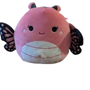 Squishmallows Pink Butterfly Plush Toy